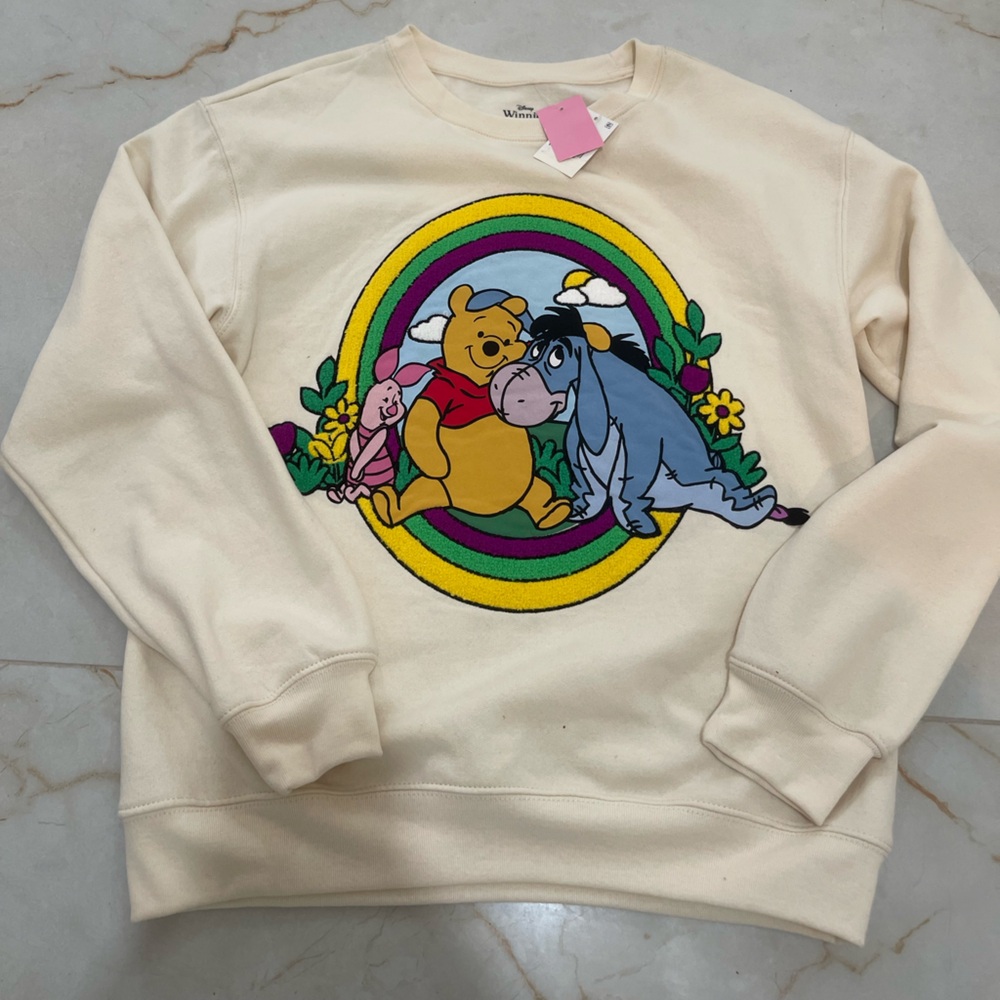 Disney Cream Winnie the Pooh Top